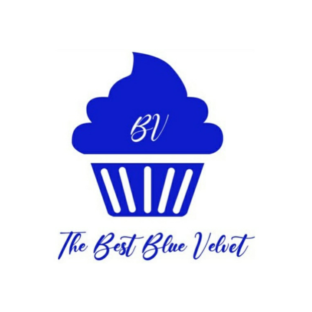 The Best Blue Velvet Cupcakes Logo